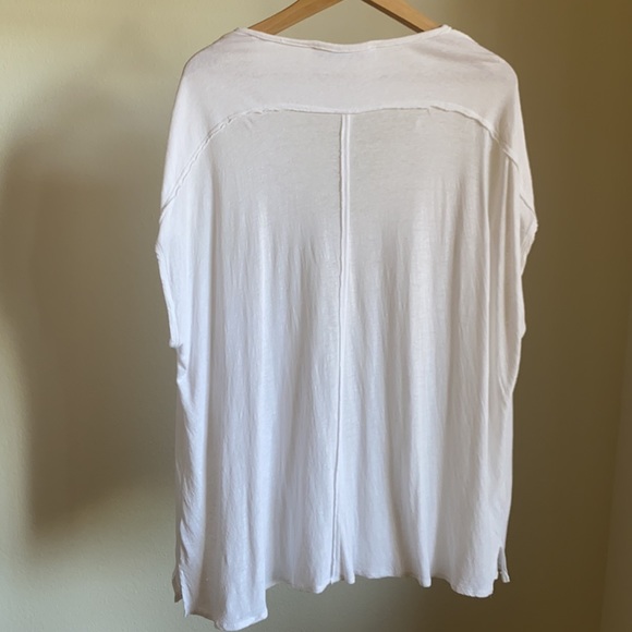 Free people Cream Top/Beach Cover Up Size XSmall - Picture 6 of 6